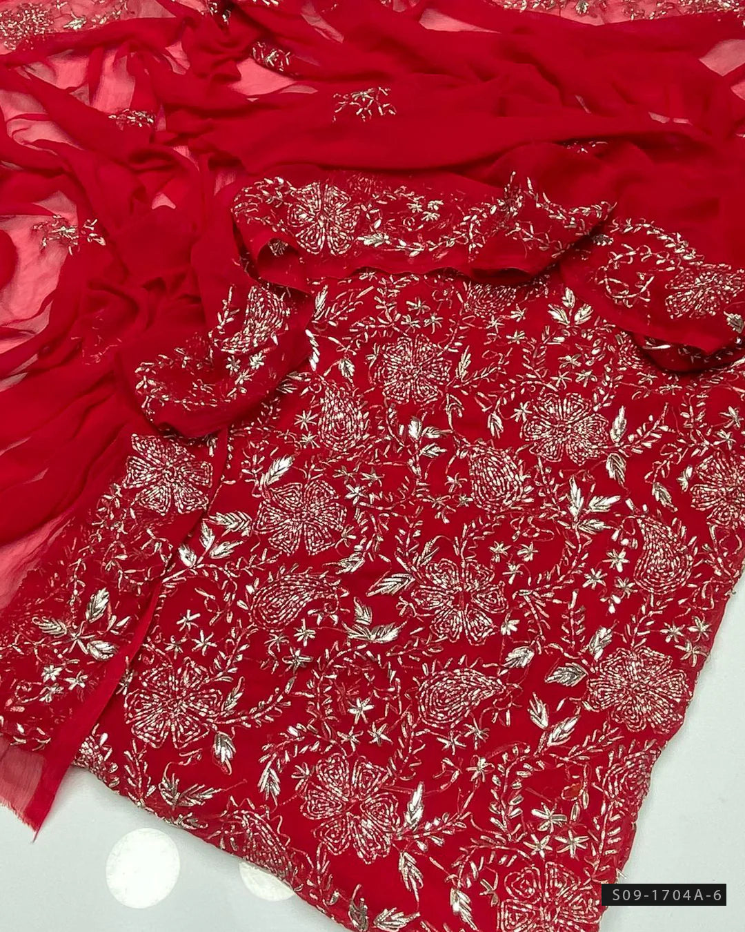 Chiffon 2 PC Unstitched Dress Collection