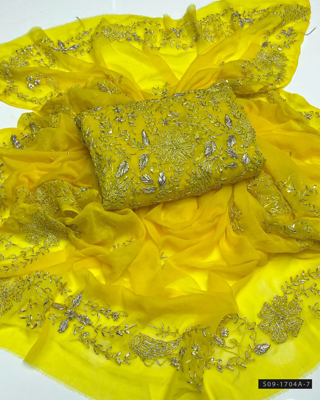 Chiffon 2 PC Unstitched Dress Collection