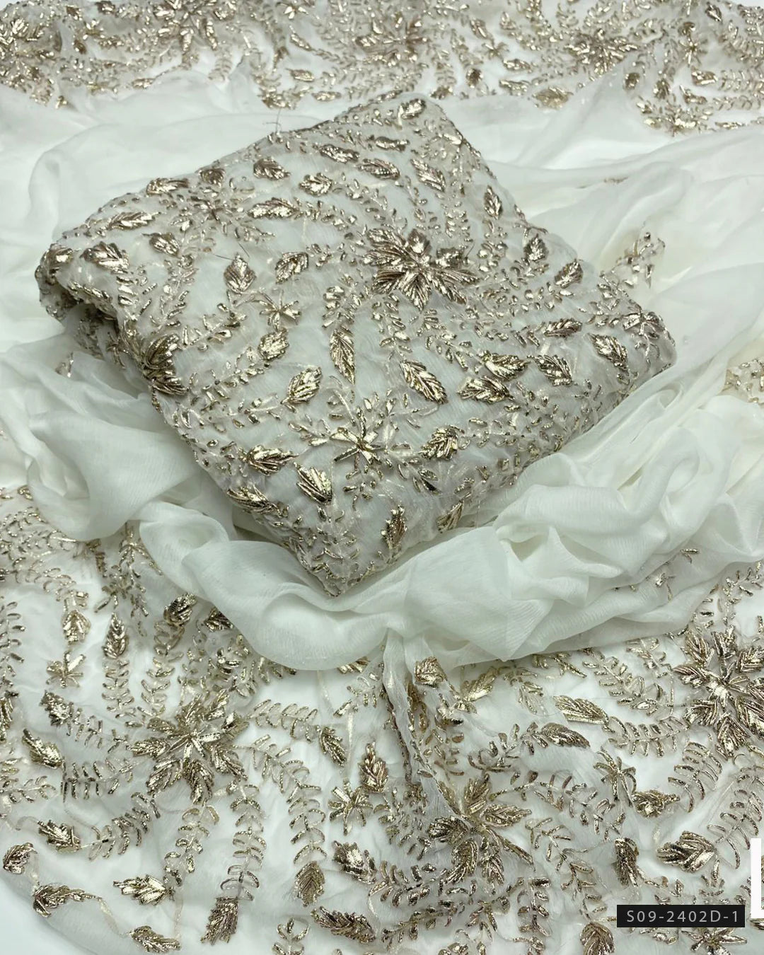 2 PC Unstitched Gotta Work Chiffon Collection